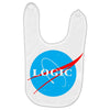 logic nasa Baby Bibs