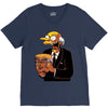 burns vs trump V-Neck Tee