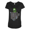 i'm in a pocket Maternity Scoop Neck T-shirt