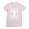 christmas saiyan prince Ladies Fitted T-Shirt