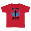 By Birth Christian By the Grace of God Toddler T-shirt
