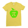 apple pi Ladies Fitted T-Shirt