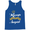 kings are born in august Tank Top