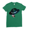 Space Love Ladies Fitted T-Shirt