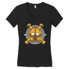 deco gasmask Women's V-Neck T-Shirt