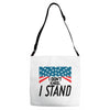 I Don't Kneel Adjustable Strap Totes