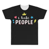 I Hate People All Over Men's T-shirt