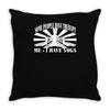 yoga inspired Throw Pillow
