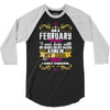 i am a february women 3/4 Sleeve Shirt