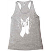 tuxedo after party Racerback Tank
