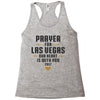Prayer for Las Vegas, Our Heart Is With You 2017 Racerback Tank