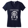 critters Women's V-Neck T-Shirt