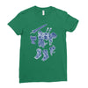 megazord Ladies Fitted T-Shirt