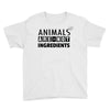 Animals Are Not Ingredients Youth Tee