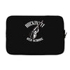 rockin' it old school bass Laptop sleeve