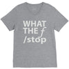 what the f stop V-Neck Tee