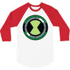 omnitrix symbole ben10 3/4 Sleeve Shirt