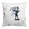 friendship never dies Throw Pillow