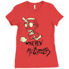 the pen is mightier Ladies Fitted T-Shirt