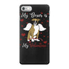 my boxer is my valentine1 iPhone 7 Case