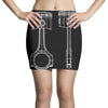 sketch of piston 2 Mini Skirts