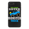 monster truck shirt for boys toddlers iPhone 7 Plus Case