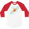 higgs event oil paint 3/4 Sleeve Shirt