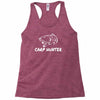 carp hunter pike angler fishing new Racerback Tank