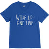 wake up and live V-Neck Tee
