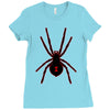 black widow spider Ladies Fitted T-Shirt