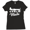 czech mate yak 11 Ladies Fitted T-Shirt