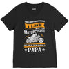Motorcycles Papa V-Neck Tee