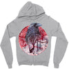 life is strange before the storm red raven Zipper Hoodie
