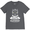 I Am Cat Actually In A Very Commited Relationship V-Neck Tee