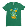 space cat Ladies Fitted T-Shirt
