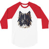 polygon wolf 3/4 Sleeve Shirt