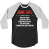 June Girl Hated By Many 3/4 Sleeve Shirt