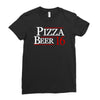 pizza and beer '16 Ladies Fitted T-Shirt