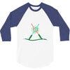 christmas lightsabers 3/4 Sleeve Shirt