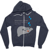 cloudy Zipper Hoodie