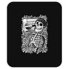 boombox skull Mousepad