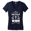 I Am One Blessed Wife Women's V-Neck T-Shirt