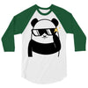 panda bear 3/4 Sleeve Shirt