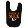 pumpkin space af Baby Bibs