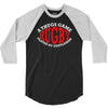 rugby a thugs game played by gentleman 3/4 Sleeve Shirt