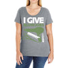 i give blowjobs Ladies Curvy T-Shirt