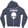 alien Zipper Hoodie