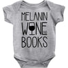 melanin wine books Baby Bodysuit