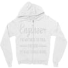i'm not here to talk Zipper Hoodie