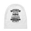 Super Cool Mimi Of A Freaking Awesome Granddaughter Baby Beanies